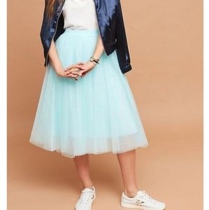 Bailey 44 Tulle Midi in Mint